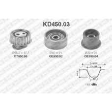 KD450.03 SNR Комплект ремня грм