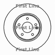 FBD1099 FIRST LINE Тормозной диск