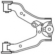 4455 FRAP Рычаг независимой подвески колеса, подвеска колеса