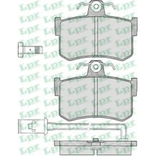 05P341 LPR Комплект тормозных колодок, дисковый тормоз