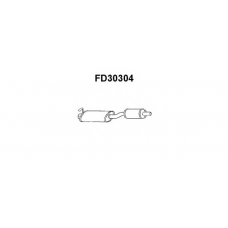 FD30304 VENEPORTE Глушитель выхлопных газов конечный