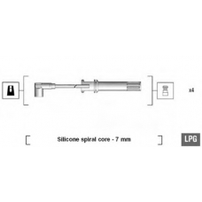 941105160640 MAGNETI MARELLI Комплект проводов зажигания