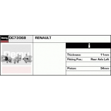 DC73068 DELCO REMY Тормозной суппорт