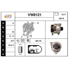 VW8121 SNRA Генератор