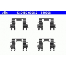 13.0460-0308.2 ATE Комплектующие, колодки дискового тормоза