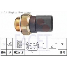 7.5136 FACET Термовыключатель, вентилятор радиатора
