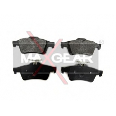 19-0523 MAXGEAR Комплект тормозных колодок, дисковый тормоз