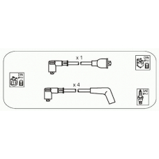 RVS6 JANMOR Комплект проводов зажигания