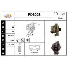 FO8028 SNRA Генератор