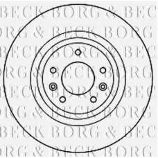 BBD4706 BORG & BECK Тормозной диск