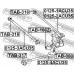 TAB-316 FEBEST Подвеска, рычаг независимой подвески колеса