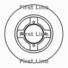 FBD161 FIRST LINE Тормозной диск