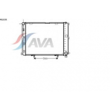 MS2035 AVA Радиатор, охлаждение двигателя