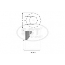 SB 018 SCT Воздушный фильтр