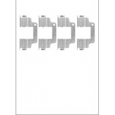 LVMK1125 MOTAQUIP Комплектующие, колодки дискового тормоза