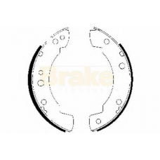 SH2140 BRAKE ENGINEERING Комплект тормозных колодок