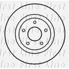 FBD1742 FIRST LINE Тормозной диск