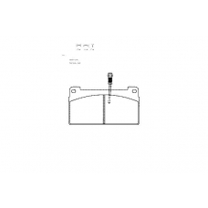 29765 203  0 4 T402 TEXTAR Колодки тормозные