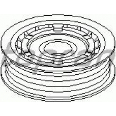 401 407 TOPRAN Паразитный / ведущий ролик, поликлиновой ремень
