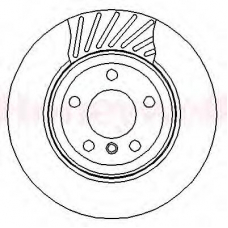 562327B BENDIX Тормозной диск