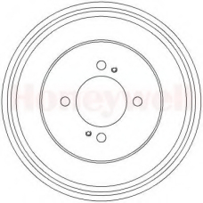 329324B BENDIX Тормозной барабан