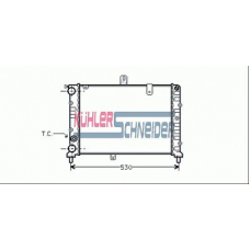 2103401 KUHLER SCHNEIDER Радиатор, охлаждение двигател