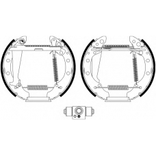 8DB 355 022-701 HELLA PAGID Комплект тормозных колодок