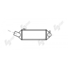 37004011 VAN WEZEL Интеркулер