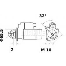 MS 375 MAHLE Стартер