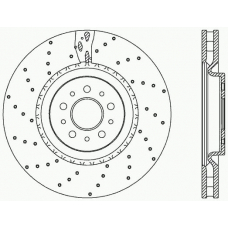 BDRS2307.25 OPEN PARTS Тормозной диск