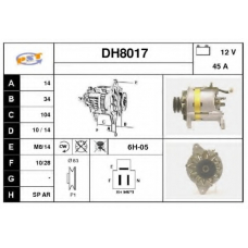 DH8017 SNRA Генератор