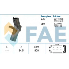 79093 FAE Датчик импульсов; датчик частоты вращения, управле