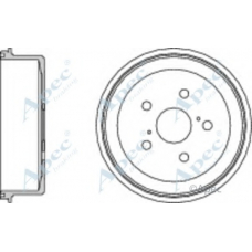 DRM9150 APEC Тормозной барабан