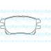 BP-9103 KAVO PARTS Комплект тормозных колодок, дисковый тормоз