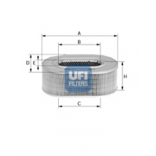 27.136.00 UFI Воздушный фильтр