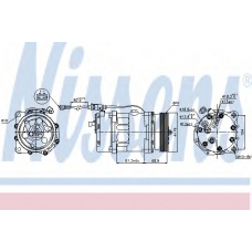 89224 NISSENS Компрессор, кондиционер
