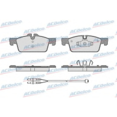 AC0581626AD AC Delco Комплект тормозных колодок, дисковый тормоз
