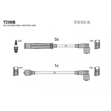 T208B TESLA Комплект проводов зажигания