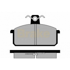 PA350 BRAKE ENGINEERING Комплект тормозных колодок, дисковый тормоз