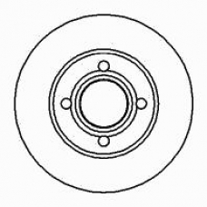1815204737 S.b.s. Тормозной диск