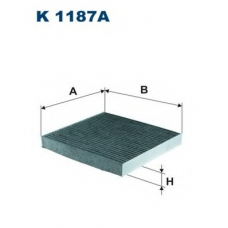 K1187A FILTRON Фильтр, воздух во внутренном пространстве