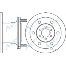 DSK912 APEC Тормозной диск