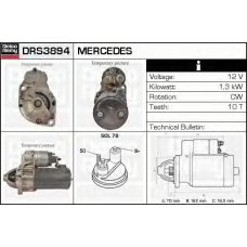 DRS3894 DELCO REMY Стартер