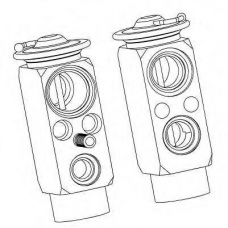 38403 NRF Расширительный клапан, кондиционер