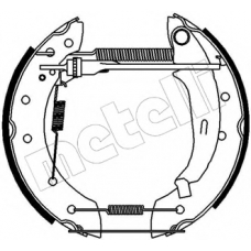 51-0133 METELLI Комплект тормозных колодок