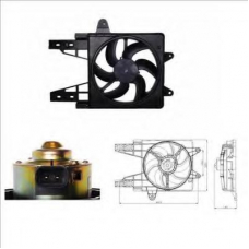809-0013 TYC Вентилятор, охлаждение двигателя