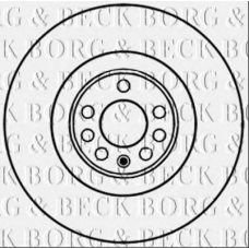 BBD6029S BORG & BECK Тормозной диск