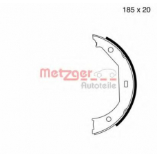 KR 267 METZGER Комплект тормозных колодок, стояночная тормозная с