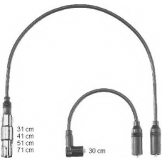 ZEF1223 BERU Комплект проводов зажигания