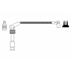 0 986 356 251 BOSCH Провод зажигания
